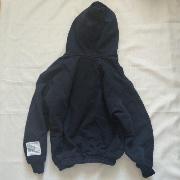 Zara Kids Label Black Sweatshirt Hoodie Size 13-14, 164 cm - Picture 3 of 5